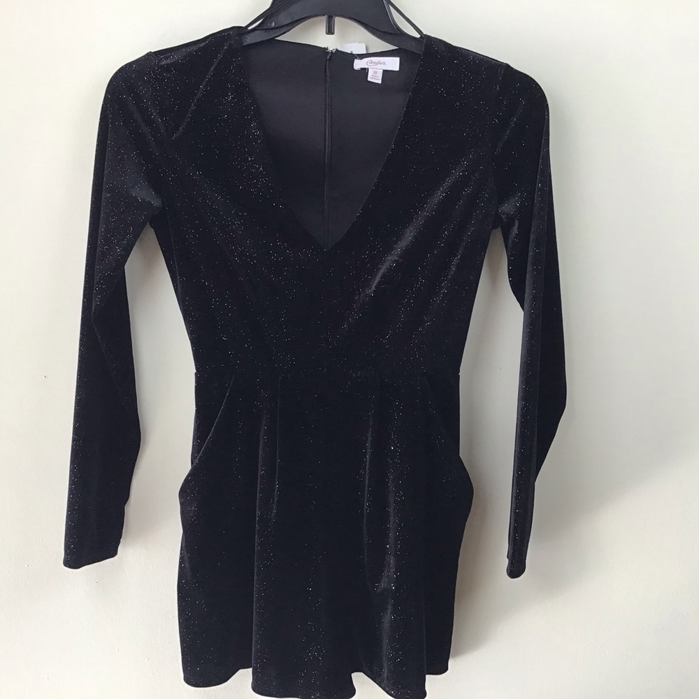 Candies, Black, XS, LS Skort Dress,NWT.
